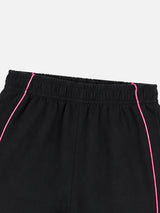 Girls 100% Cotton Solid Track Pant with Side Pockets and Regular Fit Jogger Styling for Comfortable Kids Activewear