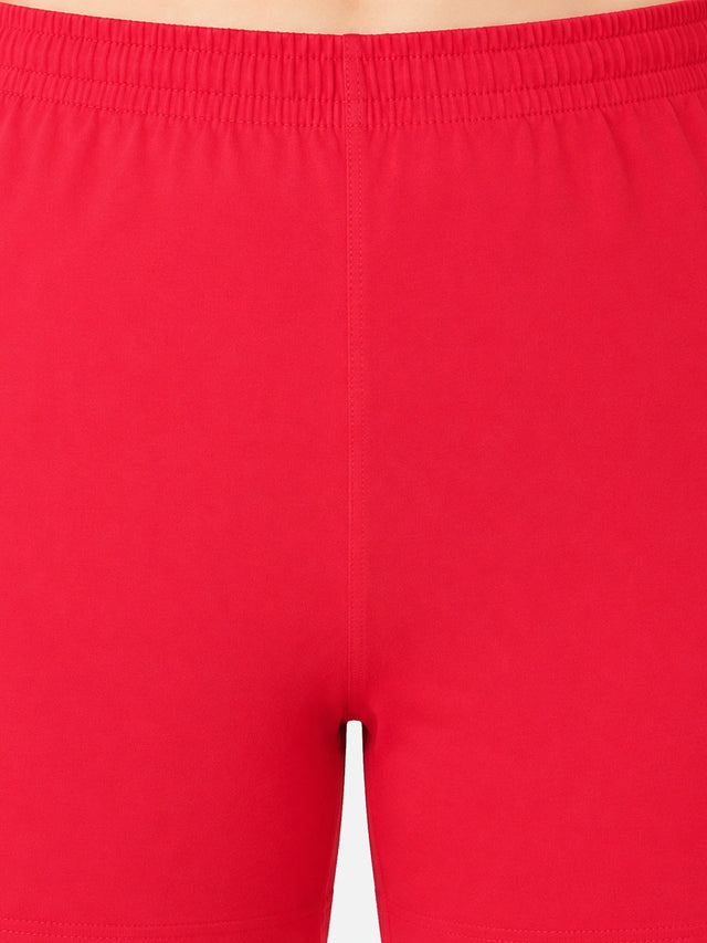 Women 100% Cotton Shorts with Side Pockets, Casual Regular Fit and Comfortable Everyday Styling Essentials