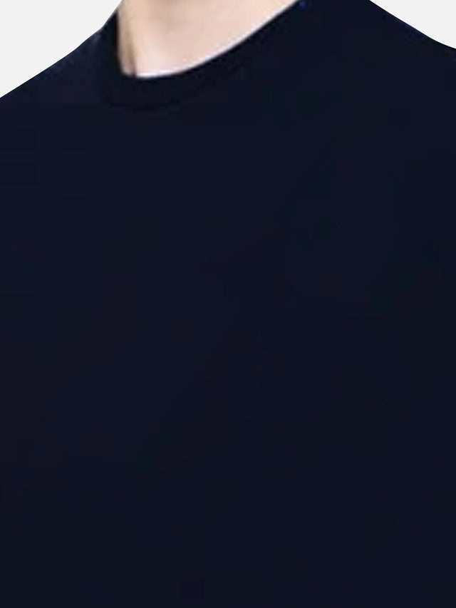 Men 100% Cotton Round Neck T-Shirt with Half Sleeves, Soft Regular Fit Comfort and Everyday Casual Wear