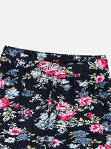 Girls 100% Cotton Printed Track Pant with Side Pockets for Casual Wear, Lounge Comfort and Easy Movement