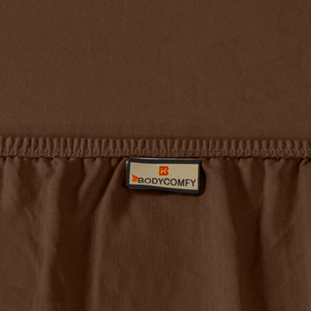 King Size Cotton Fitted Bedsheet Midnight Blue - Bodycare