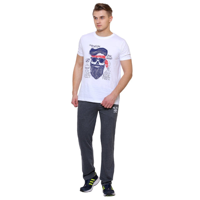 Men Cotton Track Pant with Side Pockets for Comfortable Lounge Wear, Casual Wear and Easy Everyday Movement - Pack of 1