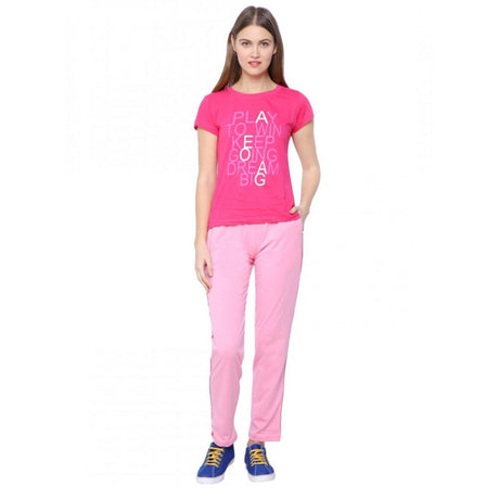 DYCA Women Cotton Track Pant Solid