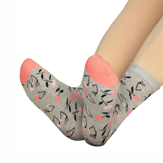 Women Cotton Spandex Socks Stretch Pack of 3 - Bodycare
