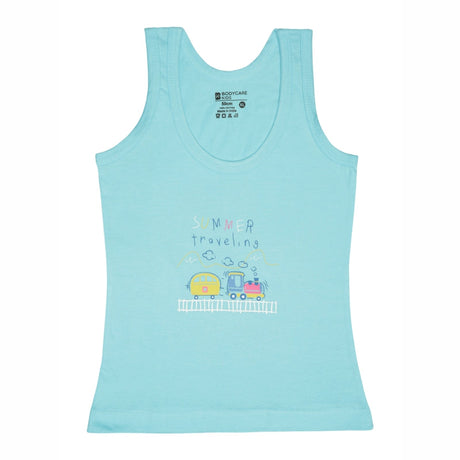 Baby 100% Cotton Vest Round Neck Sleeveless Pack of 3 - Bodycare