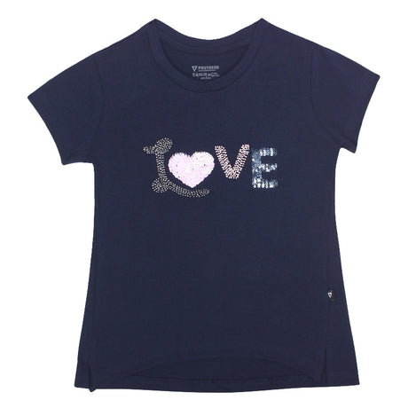 Bodycare Girls Tshirt Round Neck Half Sleeves Solid