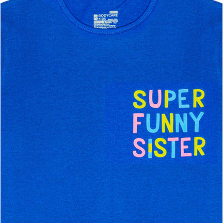 Bodycare Girls Round Neck Half Sleeves Rakhi Tshirt