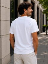Men T-Shirt Round Neck Half Sleeves