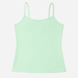 Girls 100% Cotton Vest Sleeveless Stretch Pack of 2 - Bodycare
