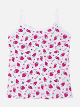 Girls 100% Cotton Vest Round Neck Dori Neck Pack of 2 - Bodycare