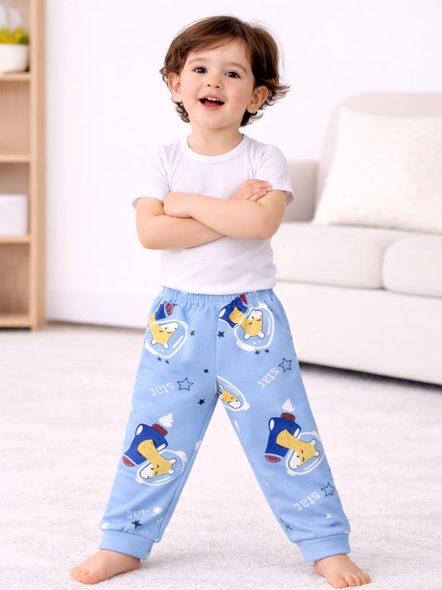 Baby Boys Pyjama with Inner Elastic for Everyday Baby Wear, Easy Movement and Regular Wardrobe Comfort