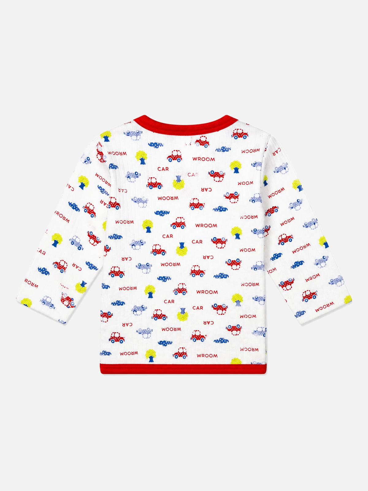 Unisex Front Open Thermal Suit with Full Sleeves Top and Bottom for Baby Winter Wear and Sleep Comfort