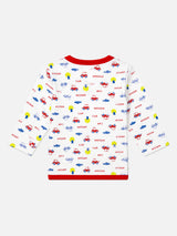 Unisex Front Open Thermal Suit with Full Sleeves Top and Bottom for Baby Winter Wear and Sleep Comfort