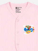 Unisex Baby Front Open Full Sleeve Thermal Set with Top and Bottom for Winter Wear and Cold-Weather Comfort - Pack of 1