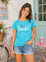 Girls Cotton Round Neck Half Sleeves T-Shirt for Casual Wear, Easy Movement and Everyday Wardrobe Use