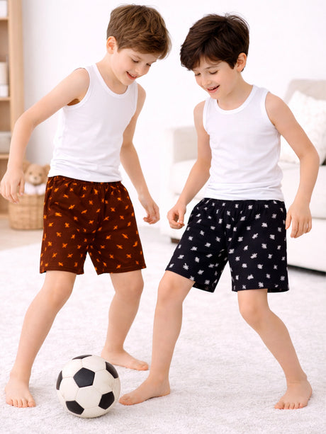 Boys Shorts Pack of 2