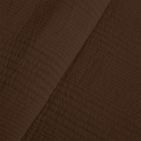 BodyComfy 100% Cotton Hosiery King-Size Fitted Bedcover – Minimalist Grid Texture Pattern