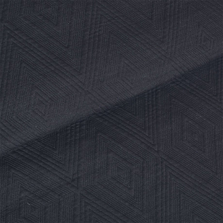 BodyComfy 100% Cotton Hosiery King-Size Fitted Bedcover – Heritage Diamond Pattern