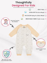 Baby Girls Interlock Romper for Everyday Comfort, Easy Dressing, Playtime Movement, Regular Wear and Wardrobe Use