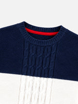 Boys Round Neck Full Sleeves Sweater with Comfortable Winter Wear Styling, Everyday Comfort and Casual Use