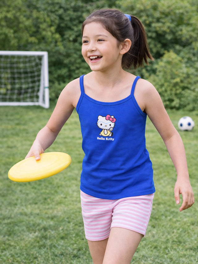 Girls 100% Cotton Round Neck Sleeveless Innerwear Vest for Everyday Comfort and Easy Layering - Pack of 3