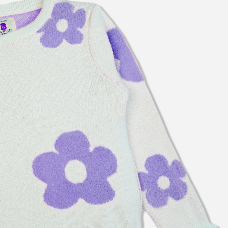 Girls Sweater Round Neck Full Sleeves - Bodycare