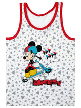 Boys Mickey & Friends Vest Round Neck Sleeveless Pack of 3