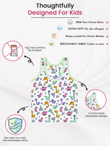 Boys 100% Cotton Round Neck Sleeveless Vest for Everyday Innerwear Comfort and Easy Layering - Pack of 3