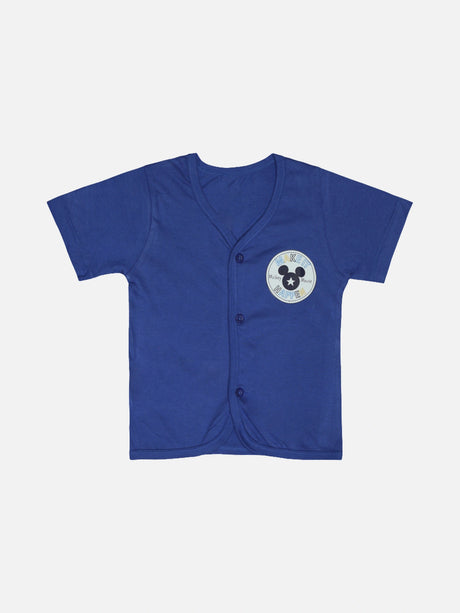 Baby Mickey & Friends 100% Cotton Front Open Half Sleeves Sets