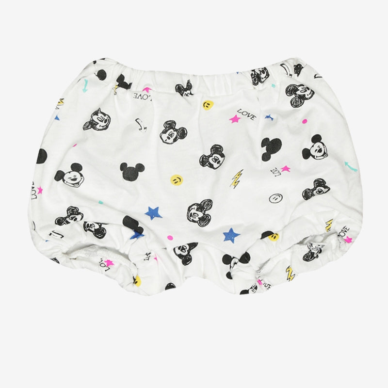 Baby Mickey & Friends 100% Cotton Bloomer Inner Elastic Pack of 3 - Bodycare