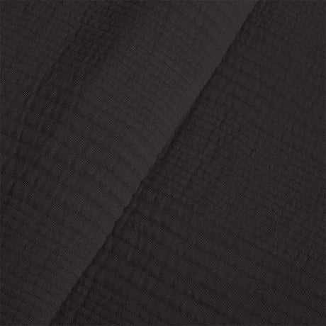 BodyComfy 100% Cotton Hosiery King-Size Fitted Bedcover – Minimalist Grid Texture Pattern