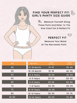 Girls Panty Top Elastic Pack of 3 - Bodycare