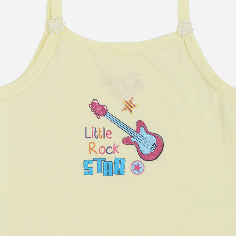 Girls Vest Dori Neck Sleeveless Pack of 6 - Bodycare