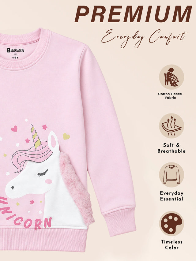 Girls Sweatshirt for Casual Wear, Warm Layering Comfort, Everyday Use and Practical Wardrobe Essentials