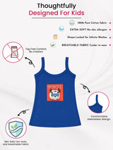 Baby Girls Minnie & Friends 100% Cotton Round Neck Sleeveless Camisole for Everyday Innerwear - Pack of 5