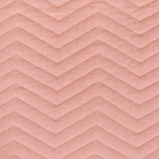 King Size Cotton Jersey Bedcover Chevron Pink - Bodycare