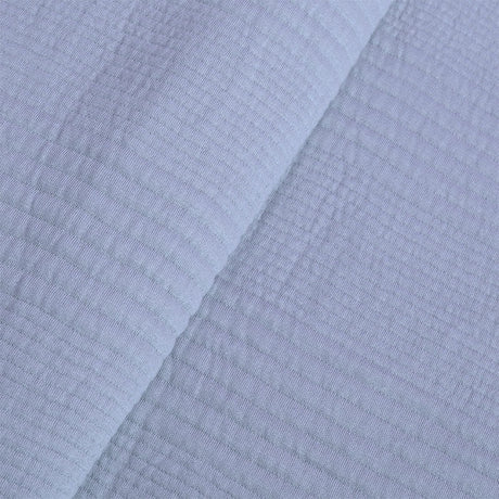 BodyComfy 100% Cotton Hosiery King-Size Fitted Bedcover – Minimalist Grid Texture Pattern