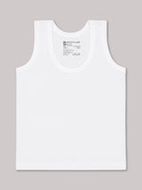 Baby Boys 100% Cotton Round Neck Sleeveless Innerwear Vest for Everyday Comfort and Regular Use - Pack of 6