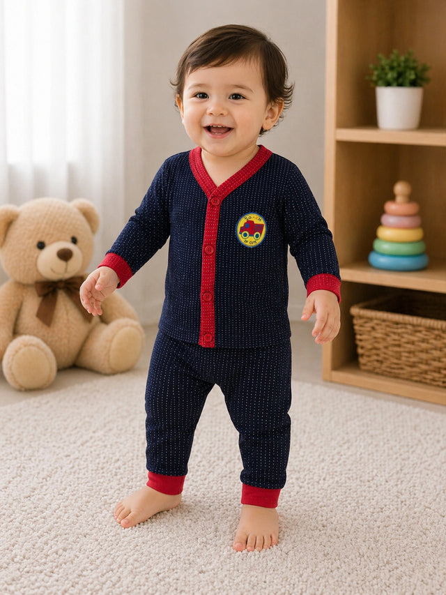 Unisex Pyjama Front Open Full Sleeves