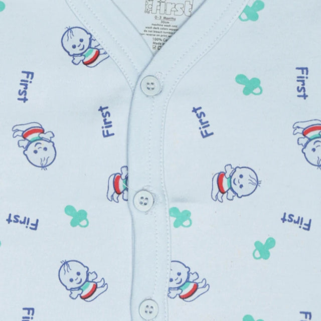Baby Vest Round Neck Half Sleeves Pack of 3 - Bodycare