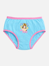 Girls Innerwear Panty Top Elastic Printed for Everyday Comfort, Easy Fit and Innerwear Essentials - Pack of 3
