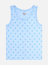 GOTS Certified Organic Cotton Boys Vest Pack of 3 Ultra Soft Breathable Innerwear Skin Friendly Tagless Comfort