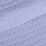 BodyComfy 100% Cotton Hosiery King-Size Fitted Bedcover – Geometrical Quilted Pattern