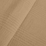 King Size Cotton Jersey Bedcover Camel Beige - Bodycare