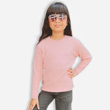 Girls Sweater Round Neck Full Sleeves - Bodycare