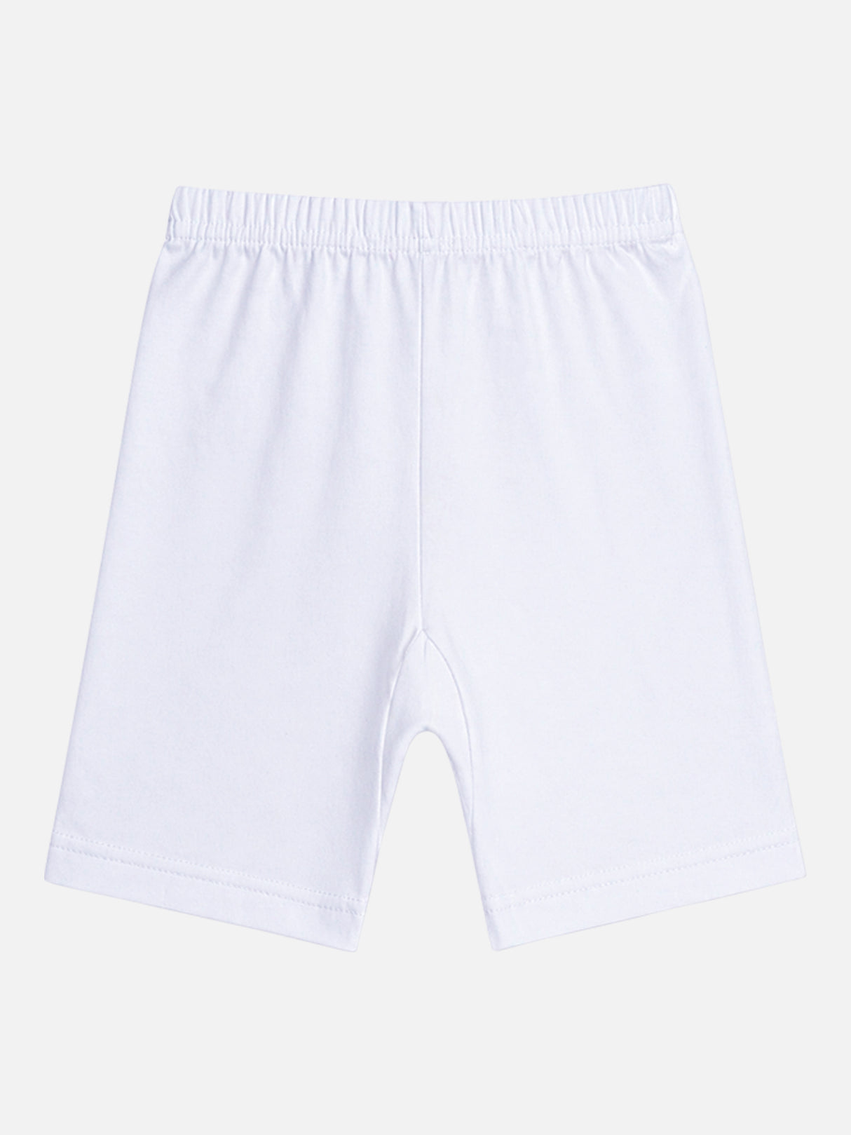 Girls 100% Cotton Shorties with Inner Elastic for Comfortable Coverage, Durable Wear and Easy Movement - Pack of 3