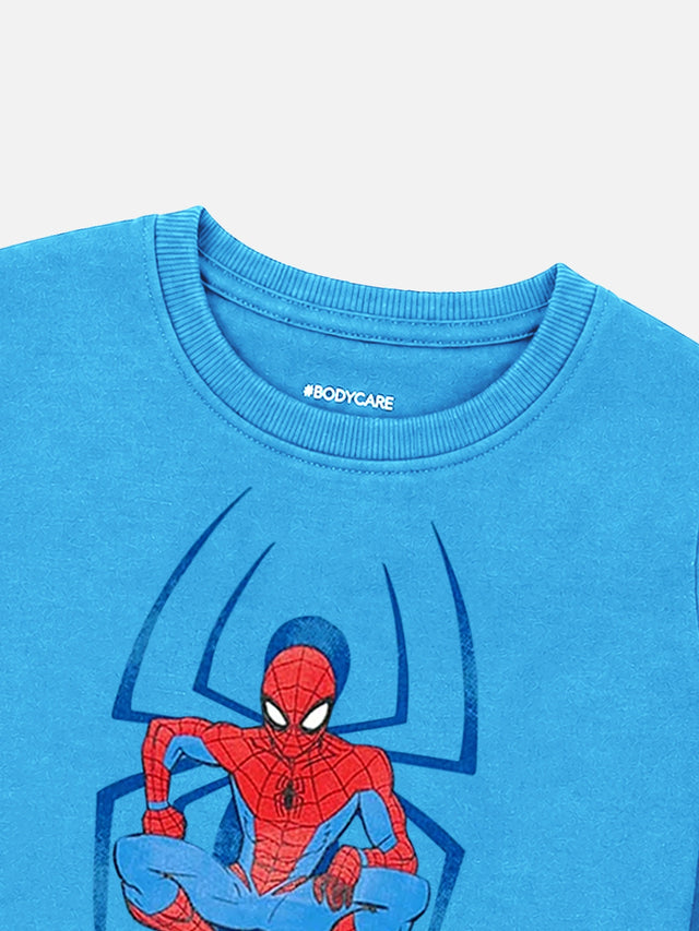 Baby Boys Avengers Round Neck Full Sleeve Sweatshirt for Casual Winter Wear, Playtime Comfort and Everyday Styling