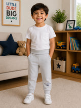 Baby Boys Cotton Track Pant for Everyday Comfort, Lounge Wear, Easy Movement and Casual Wardrobe Essentials - Pack of 1