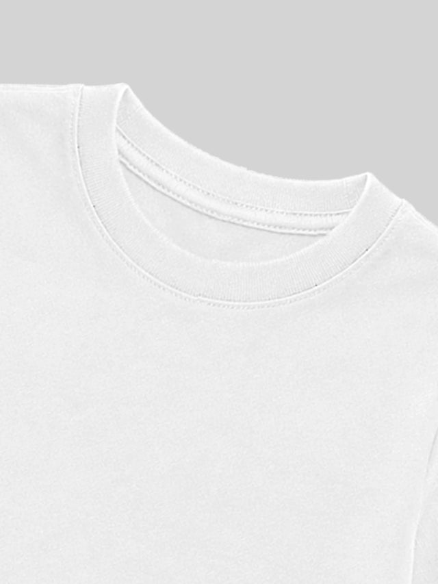 Baby Boys 100% Cotton Plain Round Neck Half Sleeve T-Shirt with Soft Breathable Regular Fit for Casual Wear - Pack of 2