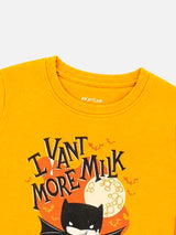 Baby Boys Printed Round Neck Full Sleeve Sweatshirt for Regular Casual Wear, Easy Comfort and Smart Everyday Styling